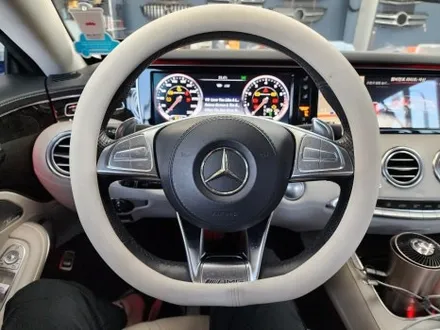 벤츠S63amg 쿠페 - D컷투톤 amg핸들 / 송풍구 엠비언트 & 64색 무빙 엠비언트 확장