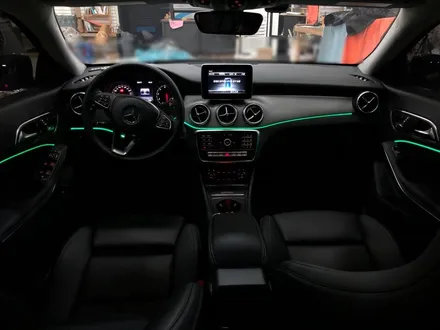 [ BENZ CLA 250 ] 전주 엠비언트 수입차 RGB 광섬유 무드등 어플통해서 기분따라