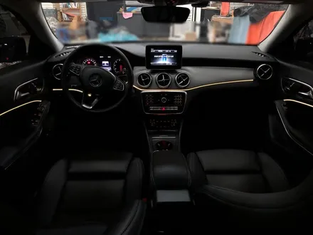 [ BENZ CLA 250 ] 전주 엠비언트 수입차 RGB 광섬유 무드등 어플통해서 기분따라