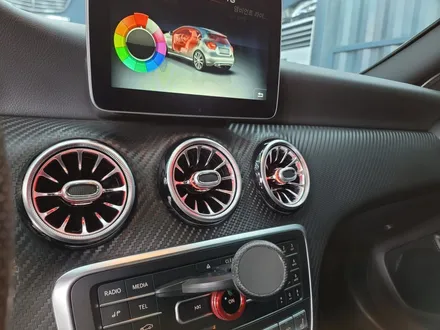 벤츠A45amg - 송풍구 엠비언트, 코딩 할성화, 커맨드사용