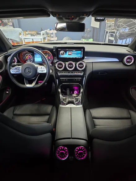 벤츠 w205 c클래스 카브리올레 - 송풍구 엠비언트 \