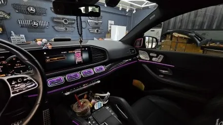 벤츠 Gle400d - 송풍구 엠비언트 & 부메스터 엠비언트