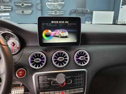 벤츠A45amg - 송풍구 엠비언트, 코딩 할성화, 커맨드사용