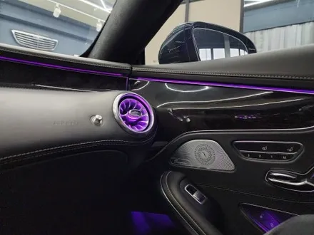 벤츠 S63amg 쿠페 - 엠비언트 64색 확장 및 광량업 / 송풍구엠비언트 / Amg 카본핸들