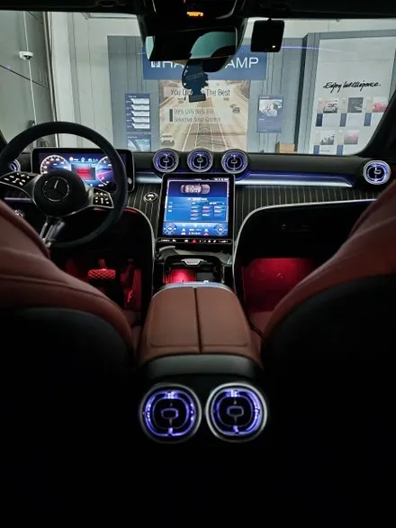 벤츠 W206 C클래스 - 송풍구 엠비언트