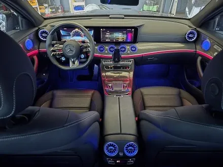 벤츠 e53amg - 송풍구, 미드레인지, 계기판 상단 엠비언트
