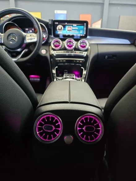 벤츠 w205 c클래스 카브리올레 - 송풍구 엠비언트 \