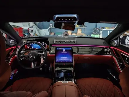 광주 벤츠S클래스 튜닝 ] 벤츠 S500 - 액티브엠비언트(애프터), 4d부메스터(정품), 천장부메스터(애프터) \