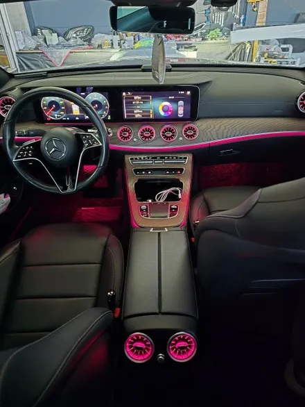 벤츠 w213 e250 - 송풍구 엠비언트는 \