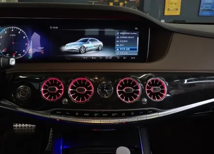 벤츠 S400D - 송풍구 엠비언트