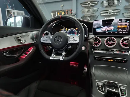 벤츠C43amg - 송풍구 & 데쉬보드 엠비언트 / 멀티컬러 코딩 활성화