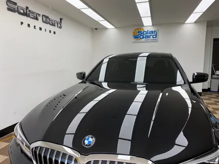 수원썬팅. 신형 BMW3. 비반사 솔라가드 티타늄 시공. / 경기 화성
