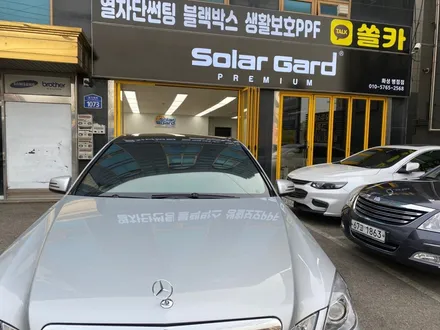 병점썬팅. 벤츠 e 클래스. 솔라가드 반사필름 퀀텀 재시공. / 경기 화성