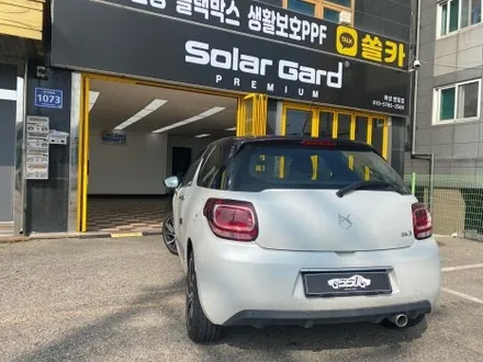 오산썬팅 열차단 틴팅 재시공 과정. 시트로앵 DS / 경기 화성