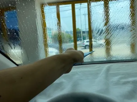 동탄썬팅 신형그랜져 솔라가드 반사필름 재시공 과정 / 경기 화성