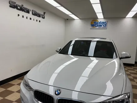 화성썬팅. BMW 3시리즈. 앞유리 자외선 차단 필름 시공. / 경기 화성