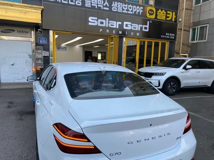 동탄썬팅 제네시스 G70 신차 솔라가드 퀀텀 깔끔한 시공기 / 경기 화성