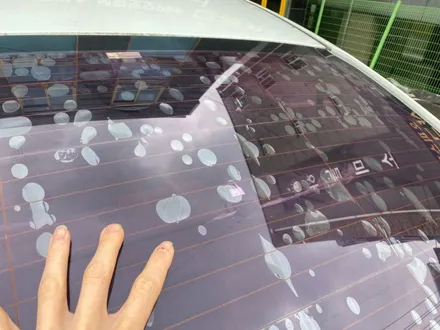 병점썬팅 뒷유리 기포 발생 극악의 재시공 난이도 / 경기 화성