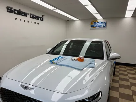 동탄썬팅 제네시스 G70 신차 솔라가드 퀀텀 깔끔한 시공기 / 경기 화성