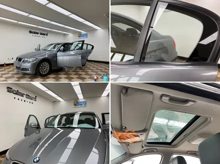 동탄썬팅. BMW 3. 새 필름으로 교체 과정.솔라가드 티타늄. / 경기 화성