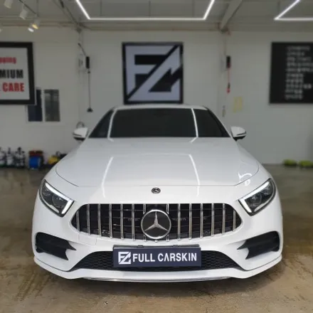 벤츠 c257 cls450 사틴블랙랩핑/크롬죽이기/튜닝 / 시흥, 안산, 군포, 안양