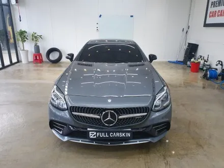 <시흥랩핑 풀카스킨>벤츠 slc43 AMG 사틴다크그레이랩핑/바이퍼라인데칼 / 시흥, 안산, 군포, 안양