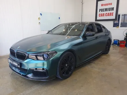 <시흥랩핑 풀카스킨>bmw g30 5시리즈 알피나데칼/ALPINAd5s 레터링교체 / 시흥, 안산, 군포, 안양