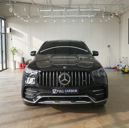 벤츠 GLE53 AMG 전체 크롬 죽이기 랩핑! 시흥 랩핑 풀카스킨에서 / 시흥, 안산, 군포, 안양