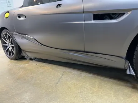 <시흥랩핑 풀카스킨>벤츠 slc43 AMG 사틴다크그레이랩핑/바이퍼라인데칼 / 시흥, 안산, 군포, 안양
