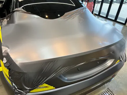 <시흥랩핑 풀카스킨>벤츠 slc43 AMG 사틴다크그레이랩핑/바이퍼라인데칼 / 시흥, 안산, 군포, 안양