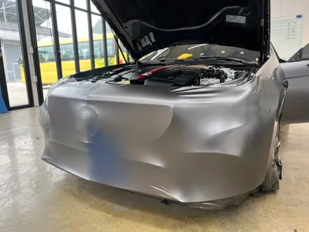 <시흥랩핑 풀카스킨>벤츠 slc43 AMG 사틴다크그레이랩핑/바이퍼라인데칼 / 시흥, 안산, 군포, 안양