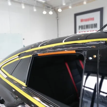 벤츠 GLE53 AMG 전체 크롬 죽이기 랩핑! 시흥 랩핑 풀카스킨에서 / 시흥, 안산, 군포, 안양