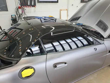 <시흥랩핑 풀카스킨>벤츠 slc43 AMG 사틴다크그레이랩핑/바이퍼라인데칼 / 시흥, 안산, 군포, 안양