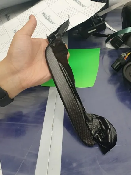 <시흥랩핑 풀카스킨>기아 스팅어 택랩 파라다이스 그린 전체랩핑 / 시흥, 안산, 군포, 안양