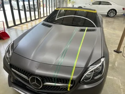 <시흥랩핑 풀카스킨>벤츠 slc43 AMG 사틴다크그레이랩핑/바이퍼라인데칼 / 시흥, 안산, 군포, 안양