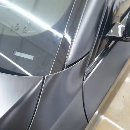 BMW G30 5시리즈 사틴블랙 전체랩핑/유광블랙 루프스킨 / 시흥, 안산, 군포, 안양