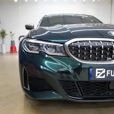 <시흥랩핑 풀카스킨>BMW G20 M340i 택랩 글라스그린블랙실크 전체랩핑 / 시흥, 안산, 군포, 안양