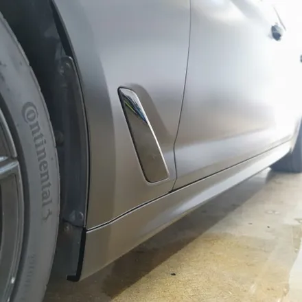 BMW G30 5시리즈 사틴블랙 전체랩핑/유광블랙 루프스킨 / 시흥, 안산, 군포, 안양
