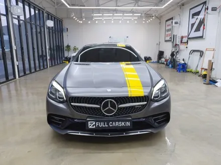<시흥랩핑 풀카스킨>벤츠 slc43 AMG 사틴다크그레이랩핑/바이퍼라인데칼 / 시흥, 안산, 군포, 안양