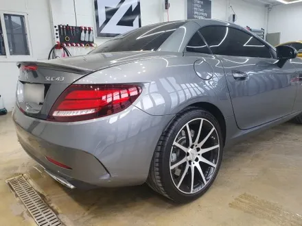 <시흥랩핑 풀카스킨>벤츠 slc43 AMG 사틴다크그레이랩핑/바이퍼라인데칼 / 시흥, 안산, 군포, 안양