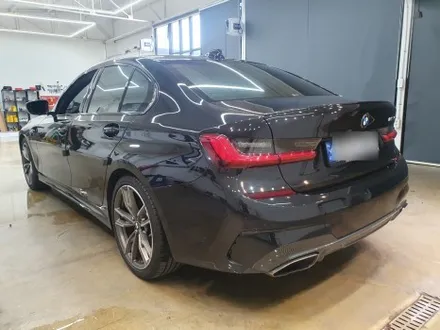 <시흥랩핑 풀카스킨>BMW G20 M340i 택랩 글라스그린블랙실크 전체랩핑 / 시흥, 안산, 군포, 안양