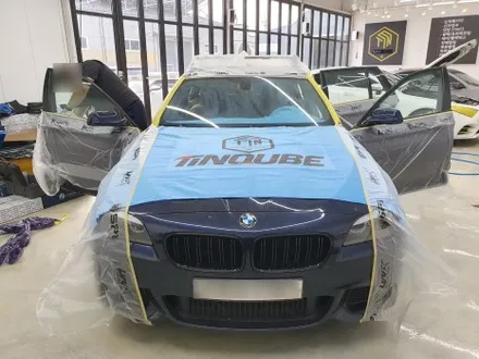 <시흥썬팅(TINT) 풀카스킨>BMW 5시리즈 투어링 비반사 썬팅 시공 틴큐브T70 / 시흥, 안산, 군포, 안양