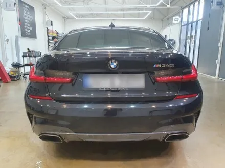 <시흥랩핑 풀카스킨>BMW G20 M340i 택랩 글라스그린블랙실크 전체랩핑 / 시흥, 안산, 군포, 안양