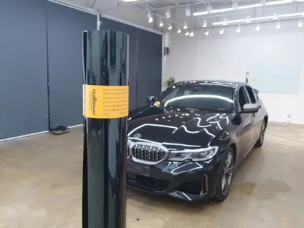 <시흥랩핑 풀카스킨>BMW G20 M340i 택랩 글라스그린블랙실크 전체랩핑 / 시흥, 안산, 군포, 안양