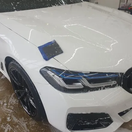 BMW G30 5시리즈 사틴블랙 전체랩핑/유광블랙 루프스킨 / 시흥, 안산, 군포, 안양
