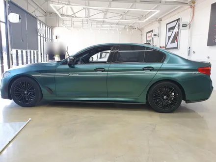 <시흥랩핑 풀카스킨>bmw g30 5시리즈 알피나데칼/ALPINAd5s 레터링교체 / 시흥, 안산, 군포, 안양