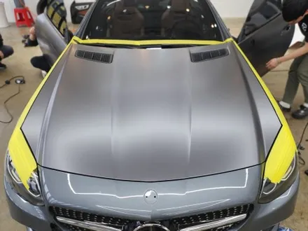 <시흥랩핑 풀카스킨>벤츠 slc43 AMG 사틴다크그레이랩핑/바이퍼라인데칼 / 시흥, 안산, 군포, 안양