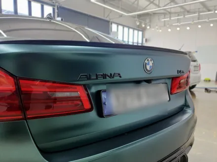 <시흥랩핑 풀카스킨>bmw g30 5시리즈 알피나데칼/ALPINAd5s 레터링교체 / 시흥, 안산, 군포, 안양