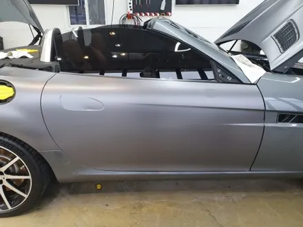 <시흥랩핑 풀카스킨>벤츠 slc43 AMG 사틴다크그레이랩핑/바이퍼라인데칼 / 시흥, 안산, 군포, 안양