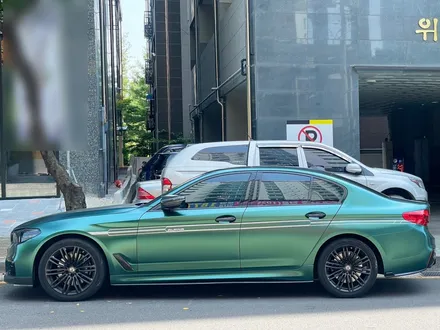 <시흥랩핑 풀카스킨>bmw g30 5시리즈 알피나데칼/ALPINAd5s 레터링교체 / 시흥, 안산, 군포, 안양